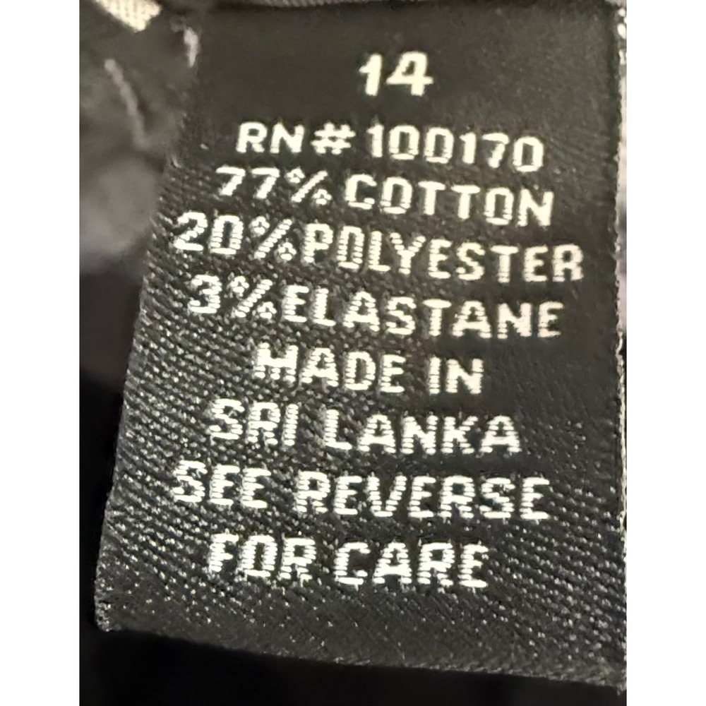 Sandro Paris Tailored Wide Leg Pants Black/Gray‎ Size 14 NWT Chic Minimal - Picture 8 of 8